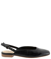 Trotters Holly Leather Slingback Flats