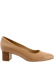 Trotters Kari Leather Pumps