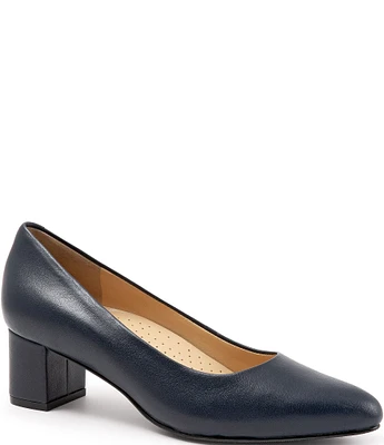 Trotters Kari Leather Pumps