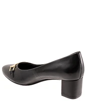 Trotters Kenzie Leather Bit Buckle Pumps