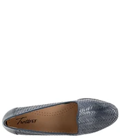 Trotters Liz III Woven Leather Loafers