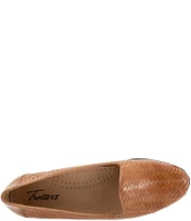 Trotters Liz III Woven Leather Loafers