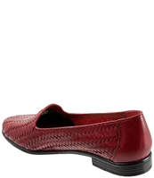 Trotters Liz III Woven Leather Loafers