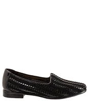 Trotters Liz III Woven Leather Loafers