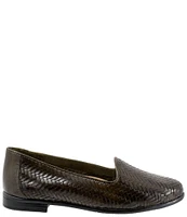 Trotters Liz III Woven Leather Slip-On Loafers