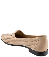 Trotters Liz III Woven Leather Slip-On Loafers