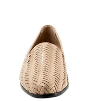 Trotters Liz III Woven Leather Slip-On Loafers