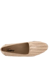 Trotters Liz III Woven Leather Slip-On Loafers