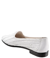 Trotters Liz III Woven Leather Slip-On Loafers