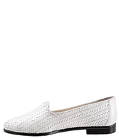 Trotters Liz III Woven Leather Slip-On Loafers