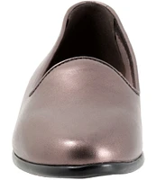 Trotters Liz Lux Leather Slip on Flats