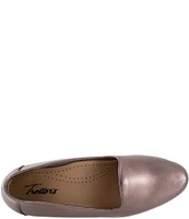 Trotters Liz Lux Leather Slip on Flats