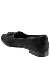 Trotters Liz Tassel Dotted Leather Loafers