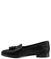 Trotters Liz Tassel Dotted Leather Loafers