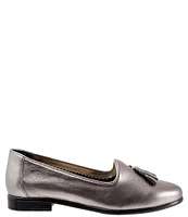 Trotters Liz Tassel Metallic Leather Loafers