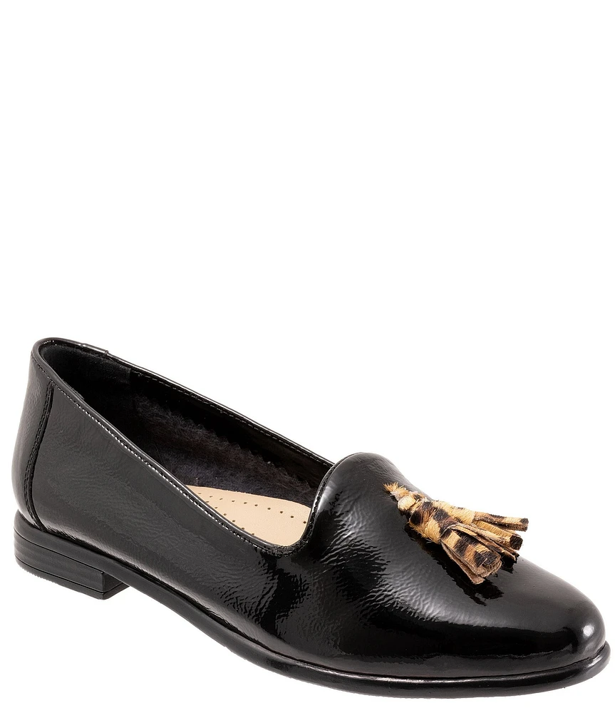 Trotters Liz Tassel Patent Leather Loafers