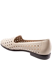 Trotters Liz Woven Leather Loafers