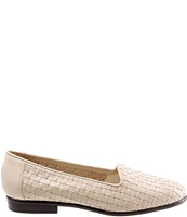 Trotters Liz Woven Leather Slip-On Loafers