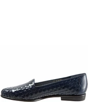 Trotters Liz Woven Leather Slip-On Loafers