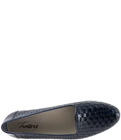 Trotters Liz Woven Leather Slip-On Loafers