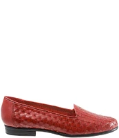 Trotters Liz Woven Leather Slip-On Loafers