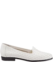 Trotters Liz Woven Leather Slip-On Loafers