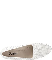 Trotters Liz Woven Leather Slip-On Loafers