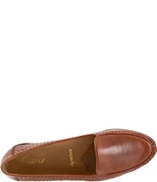 Trotters Lyric Woven Leather Loafers