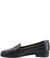 Trotters Lyric Woven Leather Loafers