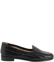 Trotters Lyric Woven Leather Loafers