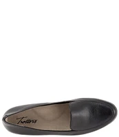 Trotters Monarch Leather Slip-On Block Heel Loafers