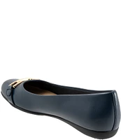 Trotters Sadie Square Toe Bit Buckle Flats