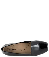 Trotters Sage Patent Scalloped Detail Slip-Ons