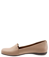 Trotters Sage Scalloped Detail Slip-Ons