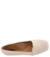 Trotters Sage Scalloped Detail Slip-Ons