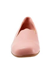 Trotters Sage Scalloped Detail Slip-Ons