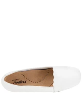 Trotters Sage Scalloped Detail Slip-Ons