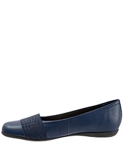 Trotters Samantha Leather Slip-On Flats