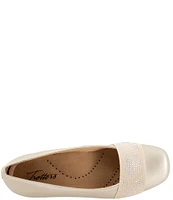 Trotters Samantha Metallic Gem Band Slip-On Flats