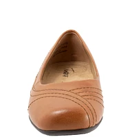 Trotters Sasha Leather Slip-On Flats