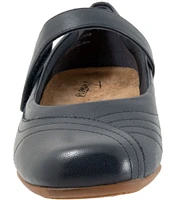 Trotters Sherese Leather Mary Jane Flats