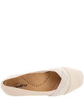 Trotters Stella Band Detailed Square Toe Slip-Ons