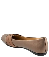 Trotters Stella Band Detailed Square Toe Slip-Ons