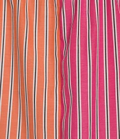 Tru Luxe Jeans Mix Print 3/4 Balloon Sleeve Popover Top