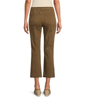 Tru Luxe Jeans Stretch Twill Kick Crop Pants