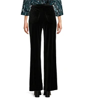 Tru Luxe Jeans Velvet Stretch Wide Leg Pant