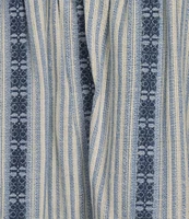 Tru Luxe Jeans Yarn Dyed Dobby 3/4 Balloon Sleeve Top