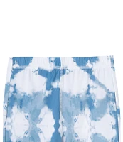 Truce Big Girls 7-16 Boyfriend Jean & Tie-Dye Bike Short 2-Piece Set