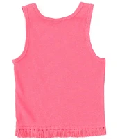 Truce Big Girls 7-16 Fringe-Trimmed Tank Top