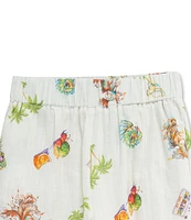 Truce Big Girls 7-16 Sleeveless Beach-Theme-Printed Tank Top & Matching Palazzo Pants Set